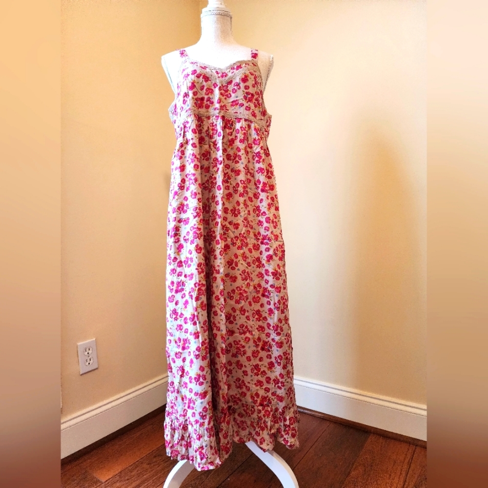 Floral jumper dress